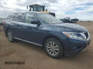 2014 Nissan Pathfinder S z VIN 5N1AR2MM1EC735798, wystawiony jako Copart lot #57267215 z przebiegiem 124 115 mil mil oraz Szkoda całkowita • Salvage title. Historia ofert i sprzedaży dostępna na DreamBid. Obrazek 4.
