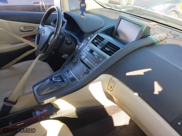 2010 Lexus HS 250h with VIN JTHBB1BA1A2025945, listed as a IAAI auction lot 41657058 with NaN miles. Bid and sale history available at carsss.com. Image 5.