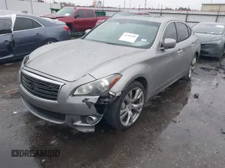 2013 Infiniti M37 with VIN JN1BY1AP7DM511497, listed as a IAAI auction lot 41294499 with 174,977 mi miles. Bid and sale history available at carsss.com. Image 17.