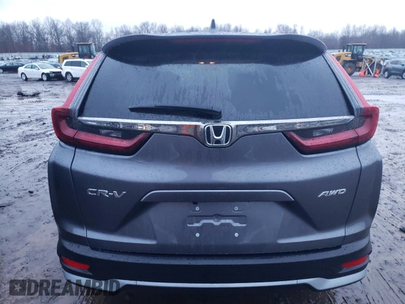 2022 Honda CR-V EX with VIN 2HKRW2H50NH668490, listed as a Copart auction lot 71013392 with 1,844 mi miles. Bid and sale history available at carsss.com. Image 6.