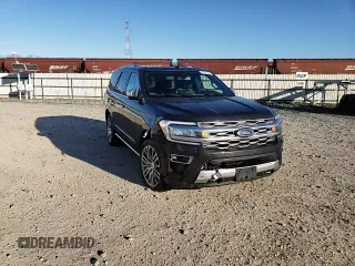 2022 Ford Expedition Platinum with VIN 1FMJU1MTXNEA47383, listed as a Copart auction lot 87005364 with 28,696 mi miles and Salvage title. Bid and sale history available at DreamBid. Image 11.