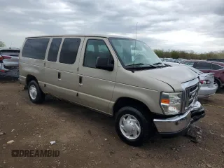 2008 Ford Econoline Passenger XL with VIN 1FBNE31LX8DB42236, listed as a Copart auction lot 55294215 with 150,809 mi miles and Salvage title. Bid and sale history available at DreamBid. Image 4.