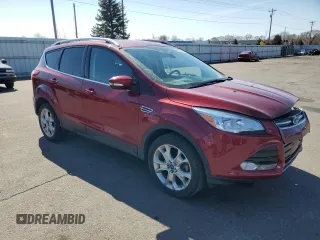2016 Ford Escape Titanium with VIN 1FMCU9J91GUC59372, listed as a Copart auction lot 50614645 with 97,433 mi miles and Salvage Title. Bid and sale history available at carsss.com. Image 4.