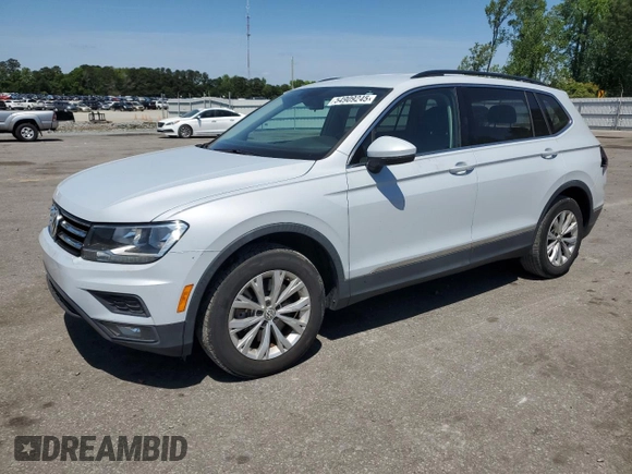 2018 Volkswagen Tiguan SEL z VIN 3VV3B7AX0JM022382, wystawiony jako Copart lot #54909245 z przebiegiem 119 714 mil mil oraz Szkoda całkowita • Salvage title. Historia ofert i sprzedaży dostępna na DreamBid. Obrazek 1.
