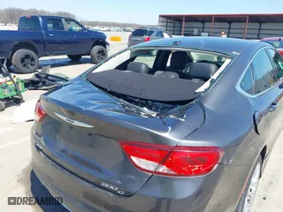 2015 Chrysler 200 C with VIN 1C3CCCEG9FN530575, listed as a IAAI auction lot 41862387 with 190,580 mi miles. Bid and sale history available at carsss.com. Image 6.