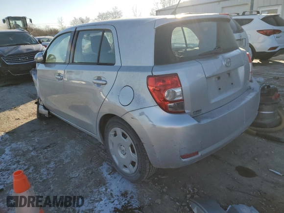 2008 Scion xD with VIN JTKKU10418J032606, listed as a Copart auction lot 41810175 with 97,514 mi miles and Salvage Title. Bid and sale history available at carsss.com. Image 2.