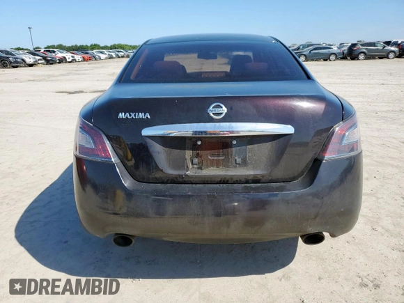 2014 Nissan Maxima S with VIN 1N4AA5AP5EC455058, listed as a Copart auction lot 61347735 with 192,500 mi miles and Clean title. Bid and sale history available at DreamBid. Image 6.