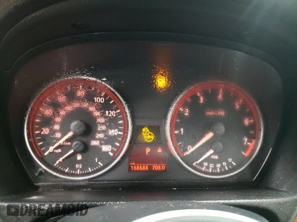 2006 BMW 3 Series 325i with VIN WBAVB13556PT00630, listed as a Copart auction lot 46433895 with 168,688 mi miles and Salvage Title. Bid and sale history available at carsss.com. Image 9.