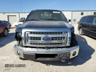 2013 Ford F-150 XL with VIN 1FTFW1ET5DKG08849, listed as a Copart auction lot 48300095 with 154,040 mi miles and Salvage Title. Bid and sale history available at carsss.com. Image 5.