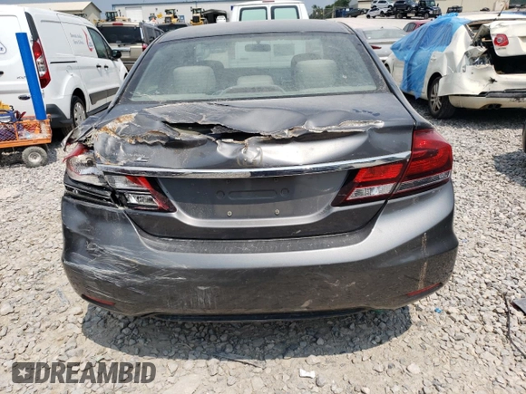 2013 Honda Civic LX z VIN 2HGFB2F51DH520293, wystawiony jako Copart lot #59308675 z przebiegiem 199 027 mil mil oraz Szkoda całkowita • Salvage title. Historia ofert i sprzedaży dostępna na DreamBid. Obrazek 6.