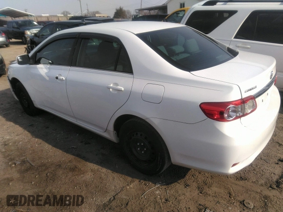 2013 Toyota Corolla L with VIN 2T1BU4EE0DC121177, listed as a IAAI auction lot 41759228 with 129,289 mi miles. Bid and sale history available at carsss.com. Image 3.
