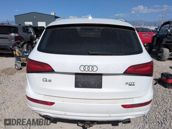 2013 Audi Q5 Premium Plus with VIN WA1LFAFP5DA006635, listed as a Copart auction lot 66049215 with 193,364 mi miles and Clean title. Bid and sale history available at DreamBid. Image 6.
