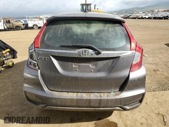 2020 Honda Fit EX with VIN 3HGGK5H8XLM705777, listed as a Copart auction lot 50564655 with 53,215 mi miles and Salvage Title. Bid and sale history available at carsss.com. Image 6.