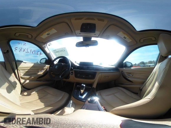 2013 BMW 3 Series 328i xDrive with VIN WBA3B5G53DNS02293, listed as a IAAI auction lot 42012883 with 243,490 mi miles. Bid and sale history available at carsss.com. Image 18.