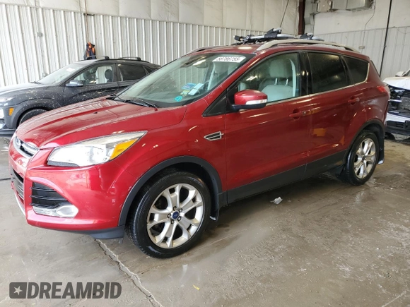 2016 Ford Escape Titanium with VIN 1FMCU9JX0GUA99032, listed as a Copart auction lot 58786755 with 85,767 mi miles and Clean title. Bid and sale history available at DreamBid. Image 1.