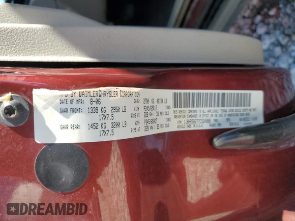 2007 Jeep Grand Cherokee Limited with VIN 1J8HR58277C524985, listed as a Copart auction lot 53262725 with Not provided miles and Clean title. Bid and sale history available at DreamBid. Image 13.