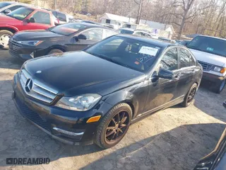 2013 Mercedes-Benz C-Class C 250 Sport with VIN WDDGF4HB7DR274958, listed as a IAAI auction lot 41743002 with 294,566 mi miles. Bid and sale history available at carsss.com. Image 2.