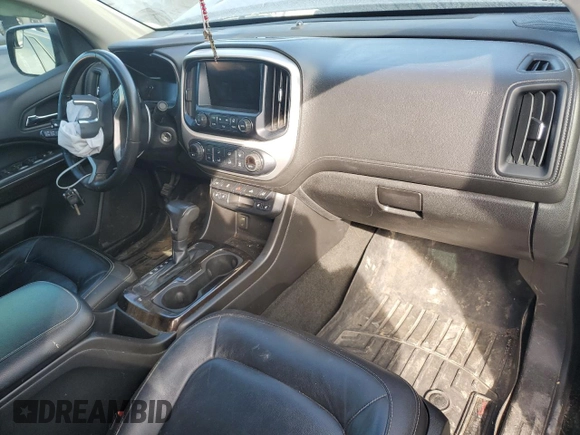 2016 GMC Canyon 2WD SLT with VIN 1GTG5DE38G1306670, listed as a Copart auction lot 87129054 with 0 mi miles and Salvage Title. Bid and sale history available at carsss.com. Image 8.