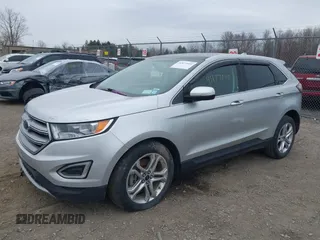 2018 Ford Edge Titanium with VIN 2FMPK4K87JBB55711, listed as a IAAI auction lot 41877010 with 123,391 mi miles. Bid and sale history available at carsss.com. Image 17.