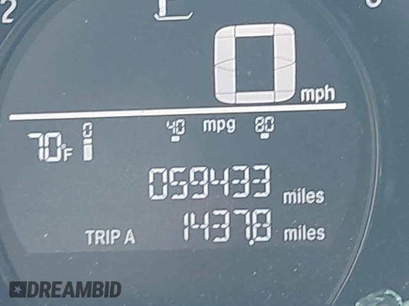 2016 Honda Civic Sedan LX with VIN 19XFC2F51GE034644, listed as a IAAI auction lot 41939884 with 59,433 mi miles. Bid and sale history available at carsss.com. Image 14.