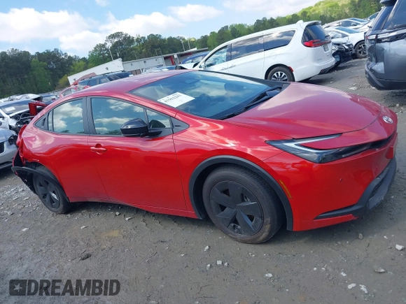 2024 Toyota Prius LE z VIN JTDACAAU3R3041074, wystawiony jako IAAI lot #41962281 z przebiegiem Nie podano mil oraz . Historia ofert i sprzedaży dostępna na DreamBid. Obrazek 13.