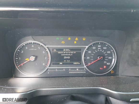 2021 Kia Sorento S with VIN 5XYRLDLCXMG037729, listed as a Copart auction lot 49431205 with 64,870 mi miles and Salvage Title. Bid and sale history available at carsss.com. Image 9.