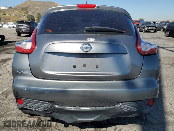 2016 Nissan Juke S z VIN JN8AF5MRXGT608663, wystawiony jako Copart lot #58074195 z przebiegiem 89 921 mil mil oraz Szkoda całkowita • Salvage title. Historia ofert i sprzedaży dostępna na DreamBid. Obrazek 6.