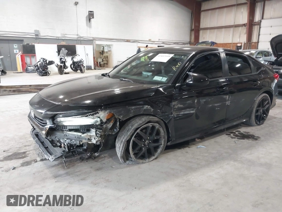 2023 Honda Civic Sport with VIN 2HGFE2F52PH505538, listed as a IAAI auction lot 42447559 with 36,621 mi miles and . Bid and sale history available at DreamBid. Image 6.