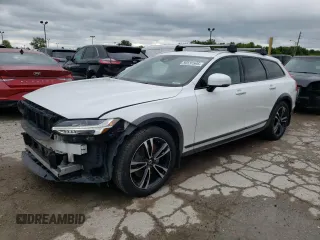 2019 Volvo V90 with VIN YV4102NK4K1079970, listed as a Copart auction lot 59137595 with 162,841 mi miles and Salvage title. Bid and sale history available at DreamBid. Image 1.