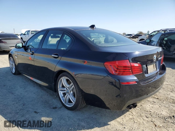 2014 BMW 5 Series 535d with VIN WBAXA5C51ED689124, listed as a Copart auction lot 48807965 with 88,967 mi miles and Clean Title. Bid and sale history available at carsss.com. Image 2.