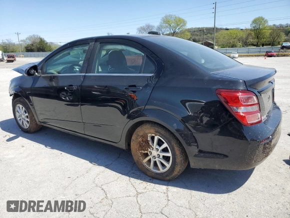 2020 Chevrolet Sonic LT with VIN 1G1JD5SB7L4101000, listed as a Copart auction lot 52336625 with 57,265 mi miles and Salvage title. Bid and sale history available at DreamBid. Image 2.