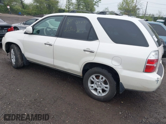2005 Acura MDX Touring z VIN 2HNYD18985H535882, wystawiony jako IAAI lot #42208279 z przebiegiem Nie podano mil oraz . Historia ofert i sprzedaży dostępna na DreamBid. Obrazek 3.