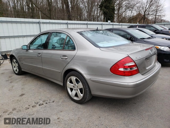 2003 Mercedes-Benz E-Class 3.2L with VIN WDBUF65J93A148116, listed as a Copart auction lot 49144604 with 128,837 mi miles and Clean Title. Bid and sale history available at carsss.com. Image 2.