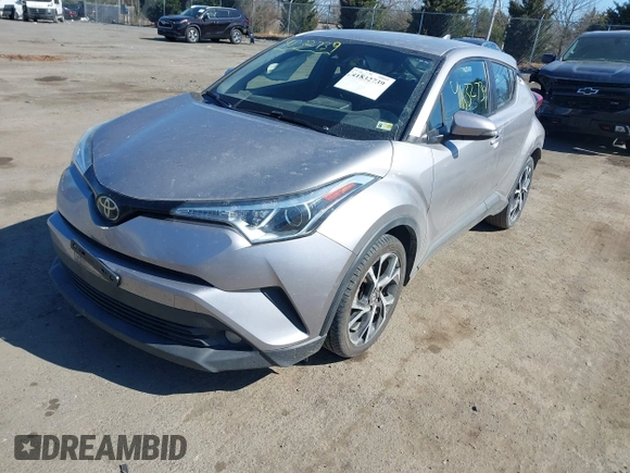 2018 Toyota C-HR XLE with VIN NMTKHMBX9JR047186, listed as a IAAI auction lot 41832739 with 78,120 mi miles. Bid and sale history available at carsss.com. Image 17.
