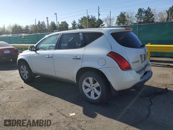 2007 Nissan Murano S z VIN JN8AZ08T87W523383, wystawiony jako Copart lot #53564715 z przebiegiem 187 549 mil mil oraz Szkoda całkowita • Salvage title. Historia ofert i sprzedaży dostępna na DreamBid. Obrazek 2.