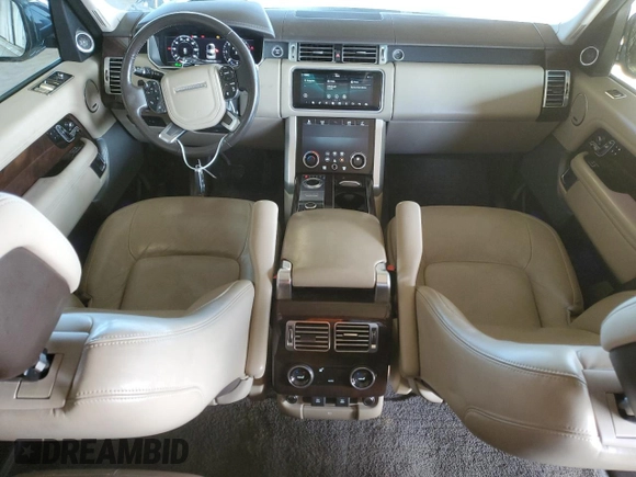 2018 Land Rover Range Rover HSE с VIN SALGS2RK5JA381955, выставлен на аукционе Copart как лот 48807545 с пробегом 85 391 миль миль и Списание • Salvage title. История ставок и продаж доступна на DreamBid. Изображение 8.