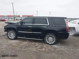2017 Cadillac Escalade Platinum with VIN 1GYS4DKJ4HR337718, listed as a IAAI auction lot 41229425 with 94,121 mi miles. Bid and sale history available at carsss.com. Image 15.