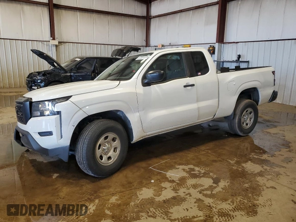 2023 Nissan Frontier S with VIN 1N6ED1CM1PN609767, listed as a Copart auction lot 57501225 with 36,700 mi miles and Salvage title. Bid and sale history available at DreamBid. Image 1.