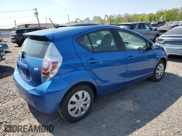 2012 Toyota Prius One with VIN JTDKDTB31C1026403, listed as a Copart auction lot 55511025 with 169,115 mi miles and Clean Title. Bid and sale history available at carsss.com. Image 3.