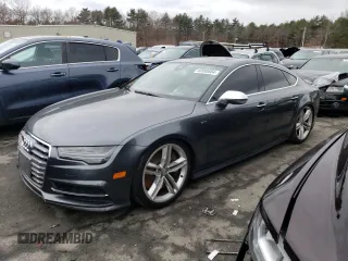 2016 Audi S7 with VIN WAUW2AFC0GN087209, listed as a Copart auction lot 40995684 with 0 mi miles. Bid and sale history available at carsss.com. Image 1.