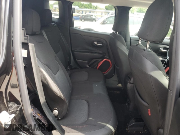 2016 Jeep Renegade Trailhawk with VIN ZACCJBCTXGPC79747, listed as a Copart auction lot 59578285 with 60,718 mi miles and Salvage title. Bid and sale history available at DreamBid. Image 10.