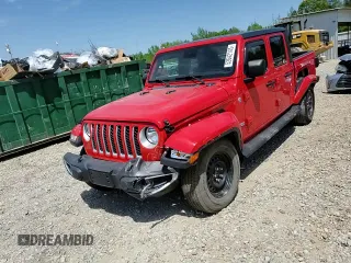 2020 Jeep Gladiator Overland z VIN 1C6HJTFG1LL198586, wystawiony jako Copart lot #52642145 z przebiegiem 61 728 mil mil oraz Szkoda całkowita • Salvage title. Historia ofert i sprzedaży dostępna na DreamBid. Obrazek 12.