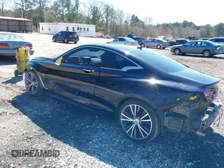 2018 Infiniti Q60 Luxe with VIN JN1EV7EL2JM392124, listed as a IAAI auction lot 41744375 with 63,421 mi miles and . Bid and sale history available at carsss.com. Image 3.