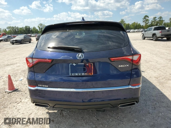 2023 Acura MDX с VIN 5J8YD9H36PL007930, выставлен на аукционе Copart как лот 71016654 с пробегом 5 320 миль миль и Списание • Salvage title. История ставок и продаж доступна на DreamBid. Изображение 6.