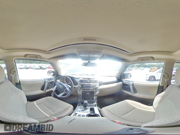 2013 Toyota 4Runner SR5 with VIN JTEZU5JR4D5052340, listed as a Copart auction lot 61809055 with 143,134 mi miles and Salvage title. Bid and sale history available at DreamBid. Image 15.