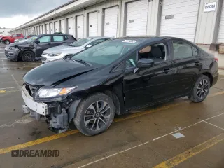 2015 Honda Civic EX z VIN 19XFB2F84FE086975, wystawiony jako Copart lot #54414085 z przebiegiem 141 402 mil mil oraz Szkody całkowita. Historia ofert i sprzedaży dostępna na DreamBid. Obrazek 1.