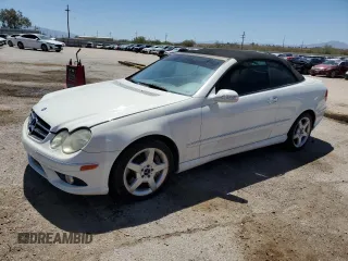 2007 Mercedes-Benz CLK 550 z VIN WDBTK72F97F222236, wystawiony jako Copart lot #60231835 z przebiegiem 123 549 mil mil oraz Czysty tytuł • Clean title. Historia ofert i sprzedaży dostępna na DreamBid. Obrazek 1.