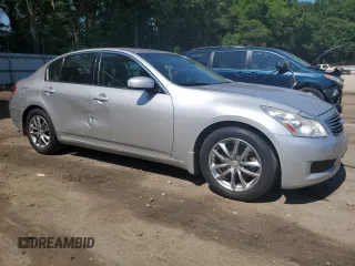 2008 Infiniti G35 with VIN JNKBV61E58M217389, listed as a Copart auction lot 61494884 with 121,505 mi miles and Salvage Title. Bid and sale history available at DreamBid. Image 4.
