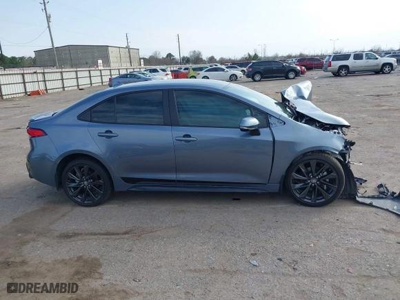 2024 Toyota Corolla SE with VIN 5YFS4MCE7RP210044, listed as a IAAI auction lot 41548038 with 1 mi miles. Bid and sale history available at carsss.com. Image 13.