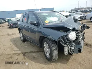 2008 Jeep Compass Sport with VIN 1J8FT47W98D732241, listed as a Copart auction lot 50194295 with Not Provided miles and Salvage Title. Bid and sale history available at carsss.com. Image 12.